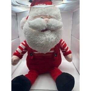 Dan Dee Collector's Choice Plush Sitting Santa‎ Claus Christmas Holiday Toy